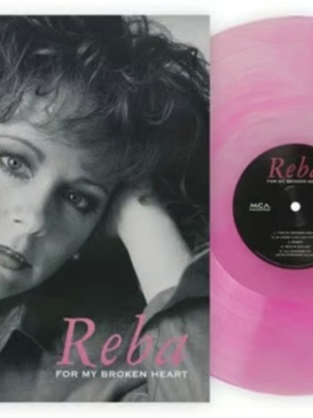 Reba McEntire For My Broken Heart LP ~ Excl. 180g Magenta Colored Vinyl ~ New!